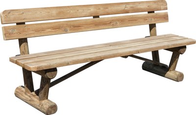 Скамья садовая Массив-Древ L150М 1500x600xН811 - фото