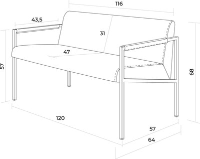 Диван Mio Tesoro Юнта