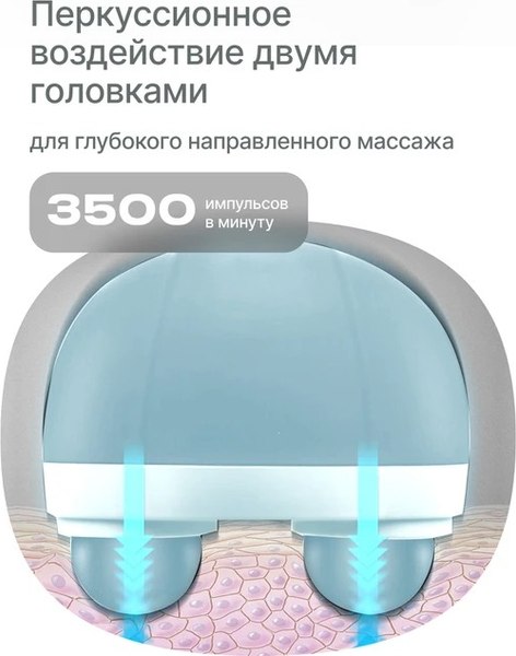 Массажер электронный CleverCare Silver Swan / CC-021SW