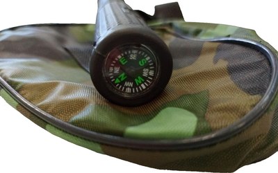 Лопата туристическая Tianxun Mini Складная c киркой