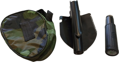 Лопата туристическая Tianxun Mini Складная c киркой