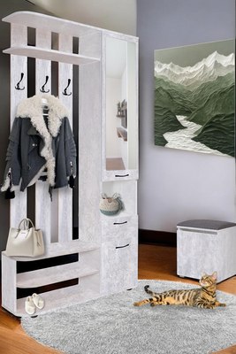 Секция в прихожую Мебель-Класс Беркли правый