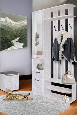 Секция в прихожую Мебель-Класс Беркли левый