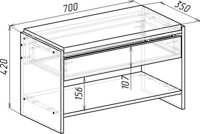 Банкетка Мебель-Класс ВА-012.10