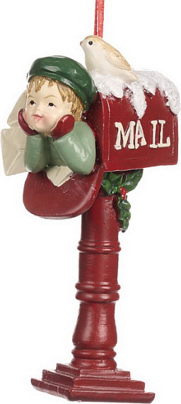 Елочная игрушка Goodwill Xmas 2024 Почтовый ящик / D 43271_2 - фото