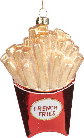 Елочная игрушка Goodwill Xmas 2024 Картошка фри / YA 92506 - фото