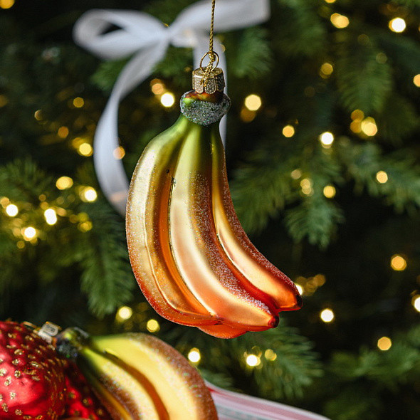 Елочная игрушка Goodwill Xmas 2024 Бананы / YA 92505