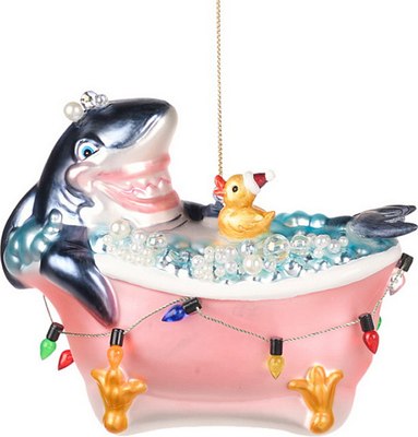 Елочная игрушка Goodwill Xmas 2024 Акула / TR 20490 - фото
