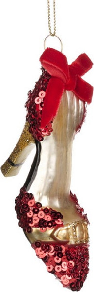 Елочная игрушка Goodwill Xmas 2024 Туфелька Гэтсби / TR 20505 - фото