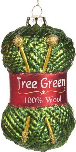Елочная игрушка Goodwill Xmas 2024 Моток зеленых ниток / TR 20551_2 - фото
