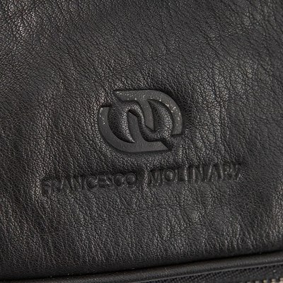 Сумка на пояс Francesco Molinary 846-302B-BLK