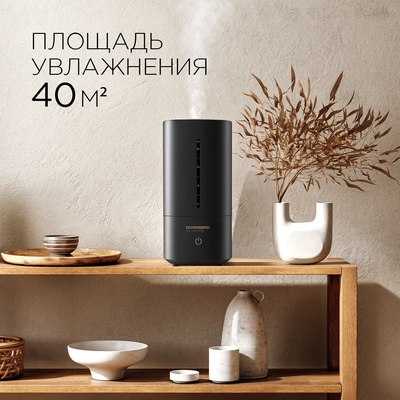Ультразвуковой увлажнитель воздуха Redmond RHF-3328 (черный/бежевый)