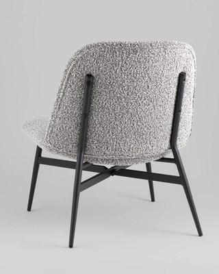 Кресло мягкое Stool Group Ease DM5052 / BMG2635-19 (серый)