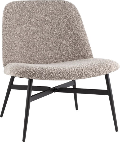 Кресло мягкое Stool Group Ease DM5052 / BMG2635-4 L (коричневый) - фото