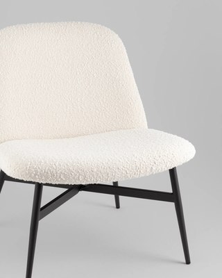 Кресло мягкое Stool Group Ease DM5052 / BMG2635-1 (белый)