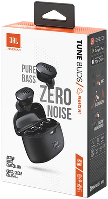 Беспроводные наушники JBL Tune Buds / JBLTBUDSBLK (черный)