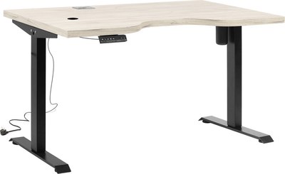 Компьютерный стол Millwood Подъемный Смарт с вырезом 130x80 - фото