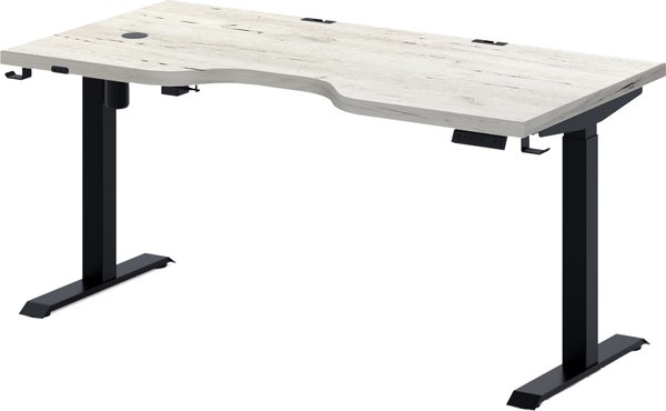 Стол с подъемным механизмом Millwood Подъемный Смарт с вырезом 160x80 - фото