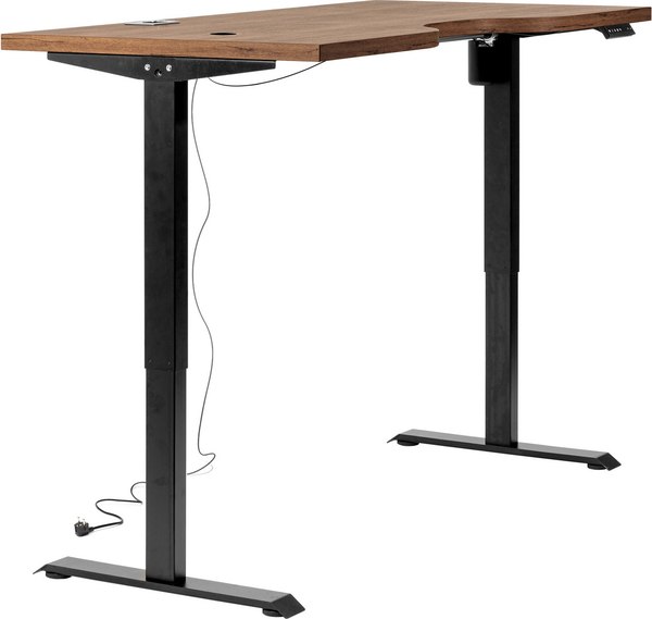 Стол с подъемным механизмом Millwood Подъемный Смарт с вырезом 160x80