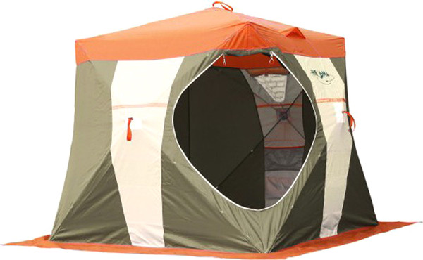 Палатка Митек Нельма Куб-1 с полом без лунок - фото