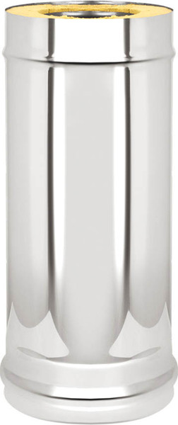 Труба вытяжная Везувий AISI 430 1.0мм д.115x200 L-1м - фото