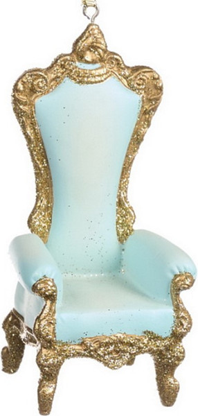 Елочная игрушка Goodwill Xmas 2024 Кресло голубое / D 43304_1 - фото