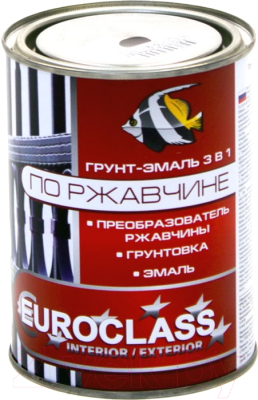 Грунт-эмаль Euroclass По ржавчине RAL 7004 - фото