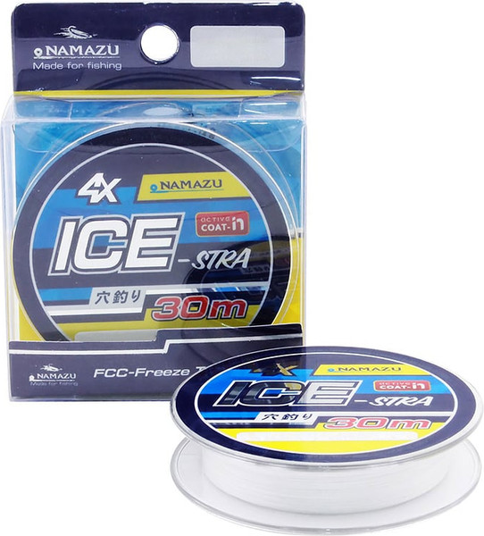 Леска плетеная Namazu Ice-Stra 4Х 30м 0.1мм / NIS30-0.1 - фото
