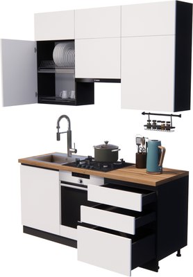Кухонный гарнитур ВерсоМебель Эко Премиум 1.8