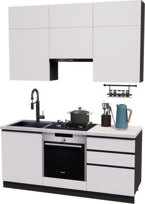 Кухонный гарнитур ВерсоМебель Эко Премиум 1.8 - фото