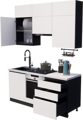 Кухонный гарнитур ВерсоМебель Эко Премиум 1.8