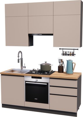 Кухонный гарнитур ВерсоМебель Эко Премиум 1.8 - фото