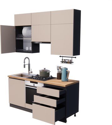 Кухонный гарнитур ВерсоМебель Эко Премиум 1.8