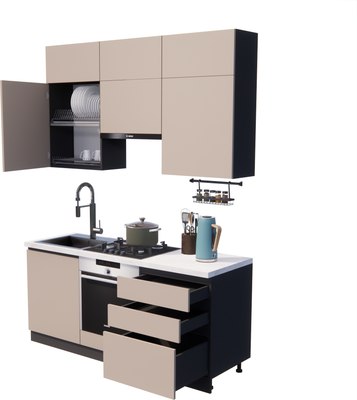 Кухонный гарнитур ВерсоМебель Эко Премиум 1.8
