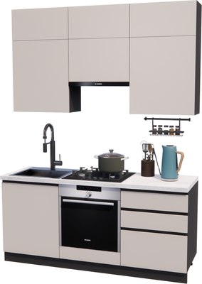 Кухонный гарнитур ВерсоМебель Эко Премиум 1.8 - фото
