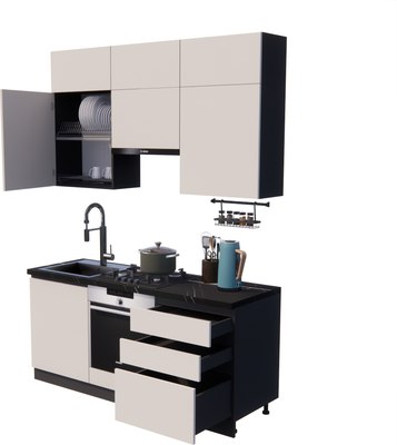 Кухонный гарнитур ВерсоМебель Эко Премиум 1.8
