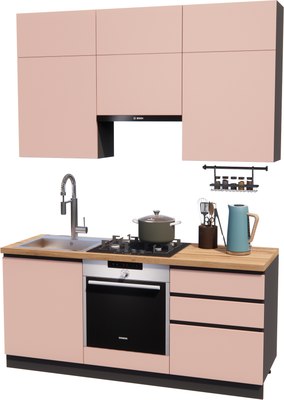 Кухонный гарнитур ВерсоМебель Эко Премиум 1.8 - фото