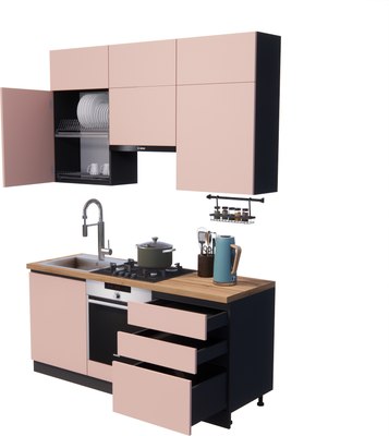 Кухонный гарнитур ВерсоМебель Эко Премиум 1.8