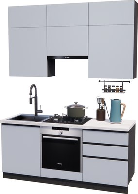 Кухонный гарнитур ВерсоМебель Эко Премиум 1.8 - фото