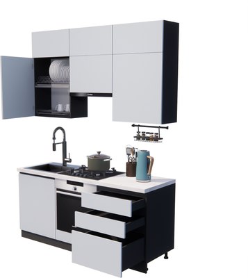 Кухонный гарнитур ВерсоМебель Эко Премиум 1.8