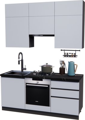 Кухонный гарнитур ВерсоМебель Эко Премиум 1.8 - фото
