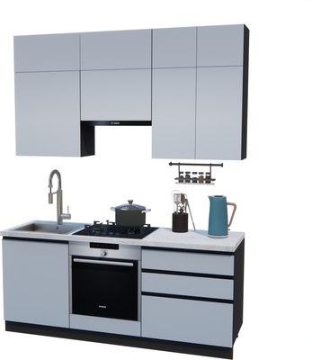 Кухонный гарнитур ВерсоМебель Эко Премиум 1.9 - фото