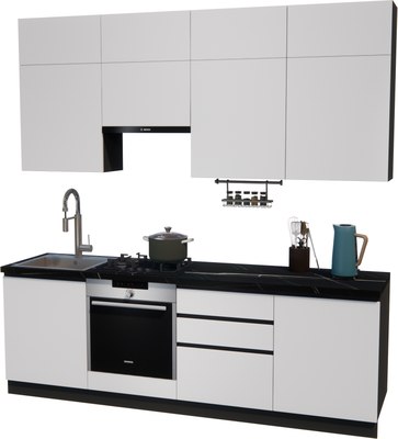 Кухонный гарнитур ВерсоМебель Эко Премиум 2.4 - фото