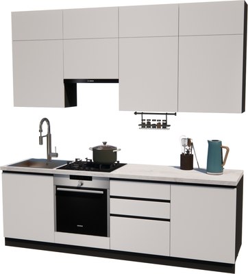 Кухонный гарнитур ВерсоМебель Эко Премиум 2.4 - фото