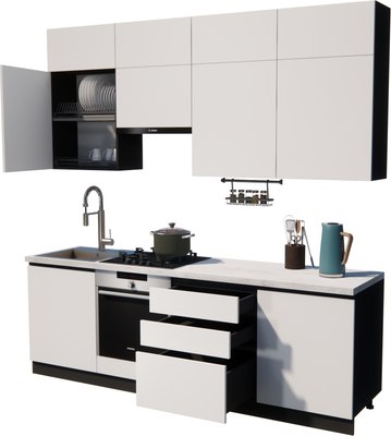 Кухонный гарнитур ВерсоМебель Эко Премиум 2.4