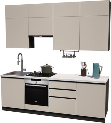 Кухонный гарнитур ВерсоМебель Эко Премиум 2.4 - фото