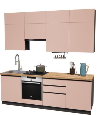 Кухонный гарнитур ВерсоМебель Эко Премиум 2.4 - фото