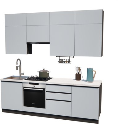 Кухонный гарнитур ВерсоМебель Эко Премиум 2.4 - фото