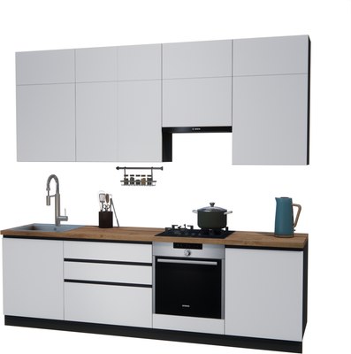 Кухонный гарнитур ВерсоМебель Эко Премиум 2.6 - фото