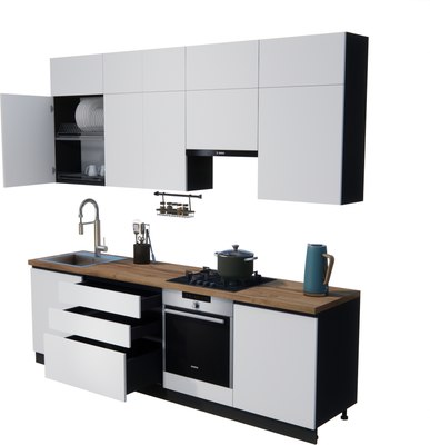 Кухонный гарнитур ВерсоМебель Эко Премиум 2.6